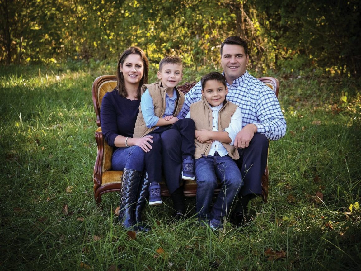 Lindsay Graves and family