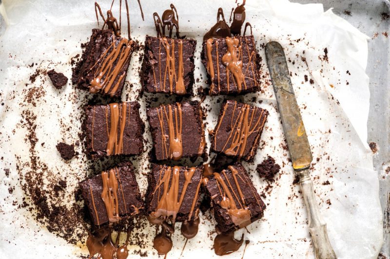 Chocolate Caramel Fudge Brownies