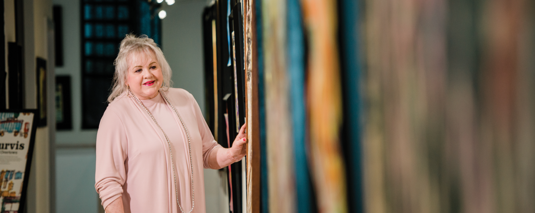 Jennifer Milne at the JCMOMA