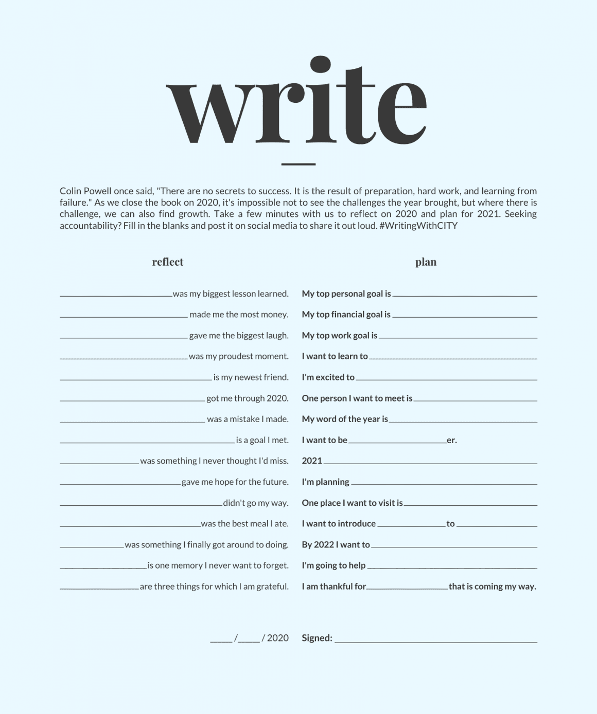 Write With CITY