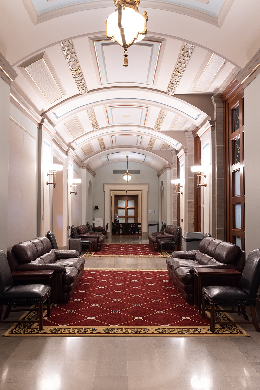 Capitol building in Jefferson City, Missouri.