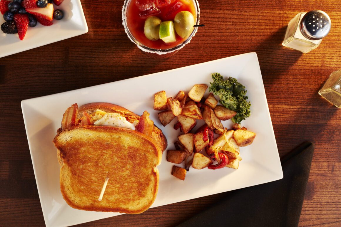 The Brunch Melt at at Big Whiskey’s American Restaurant & Bar in MidMO